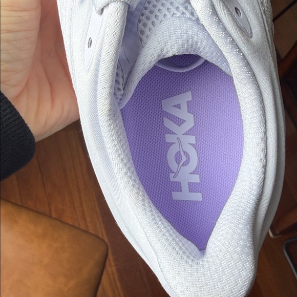 Hoka Women's White Sneakers - Picture 6 of 6